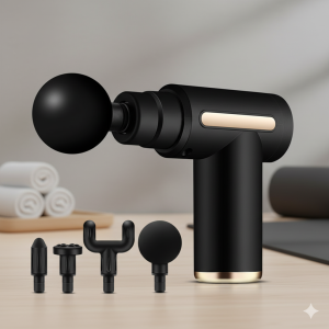 Fascial gun muscle relaxation massager smart mini vibration shock gun portable pocket electric whole body massage gun