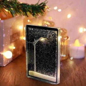Crystal Crafts 3D Model Night Light Street Lamp Handmade